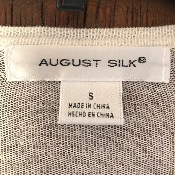 August Silk Waterfall Cardigan - Picture 3 of 3